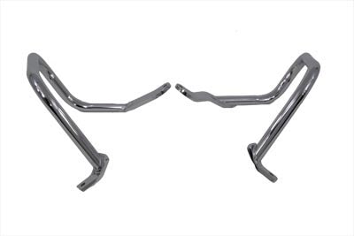 Chrome Rear Frame Guard Set