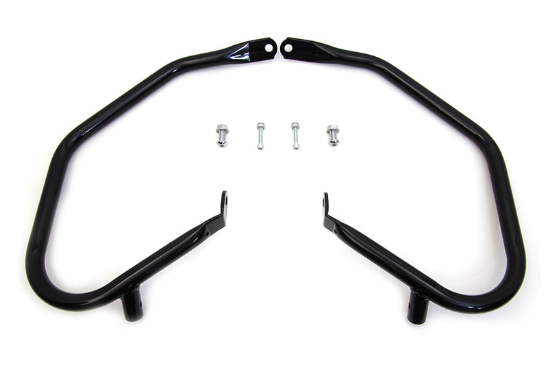 Black Comfort Style Rear Engine Bars