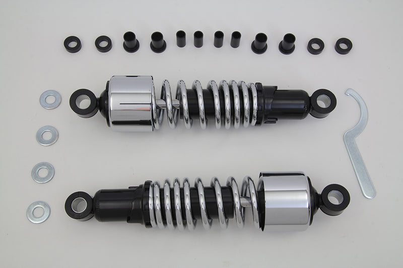 11-1/2" FLT Shock Set Chrome